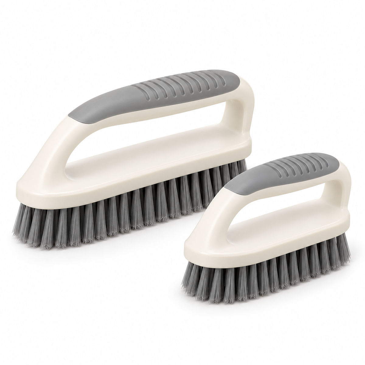 Handled Scrub Brushes, 2-Piece Set