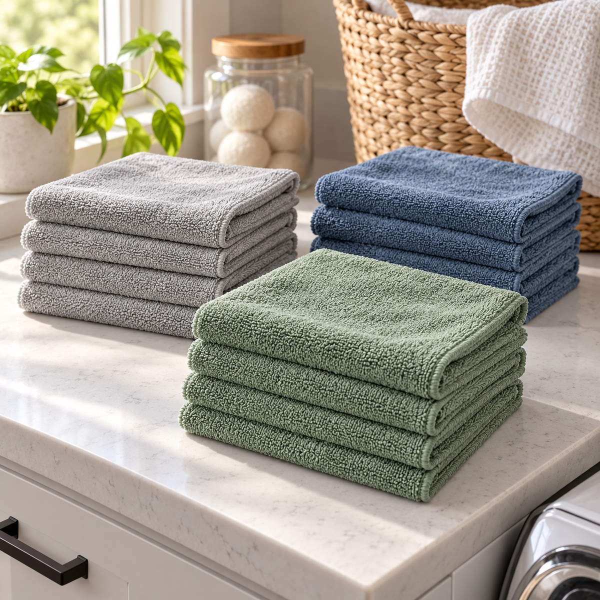 Microfiber Cleaning Cloths, 12-Pack