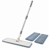 Microfiber Flat Mop with 3 Washable Pads