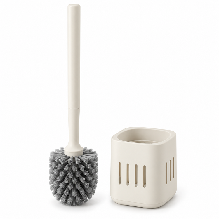 Toilet Brush with Ventilated Holder