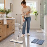 Microfiber Flat Mop with 3 Washable Pads