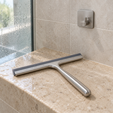 Stainless Steel Shower Squeegee with Wall Hook, 10 in